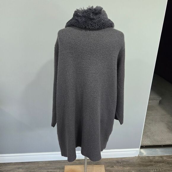 🐢 Indigo Rose Grey Cardigan Island Wrap. Size 2X - Picture 10 of 14